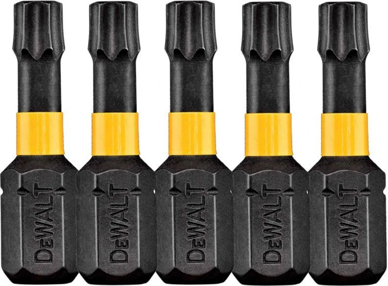 DEWALT SMŪGINIS ANTGALIS T27x25 /5vnt. EXTREME IMPACT TORSION