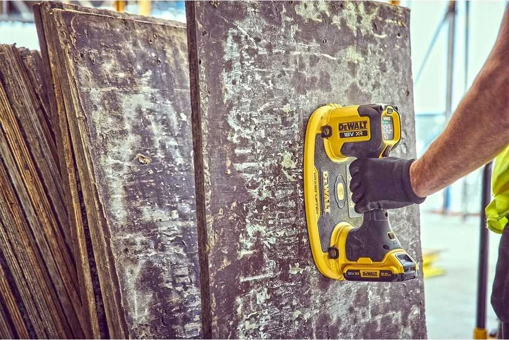 Stiklo laikiklis DeWalt DCE590D1T-QW; 120 kg; 18 V; 1x2,0 Ah akum.