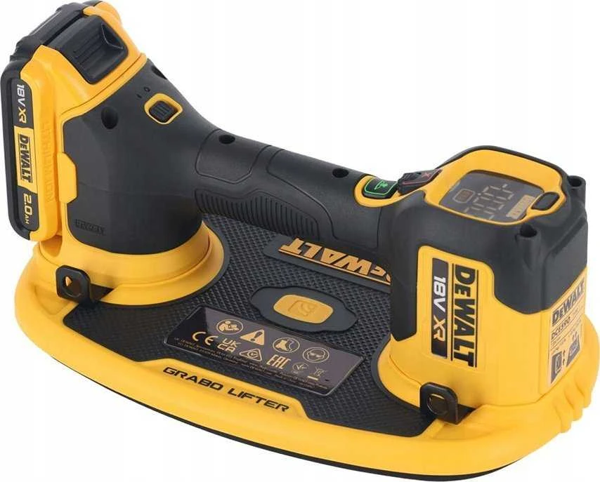 Stiklo laikiklis DeWalt DCE590D1T-QW; 120 kg; 18 V; 1x2,0 Ah akum.