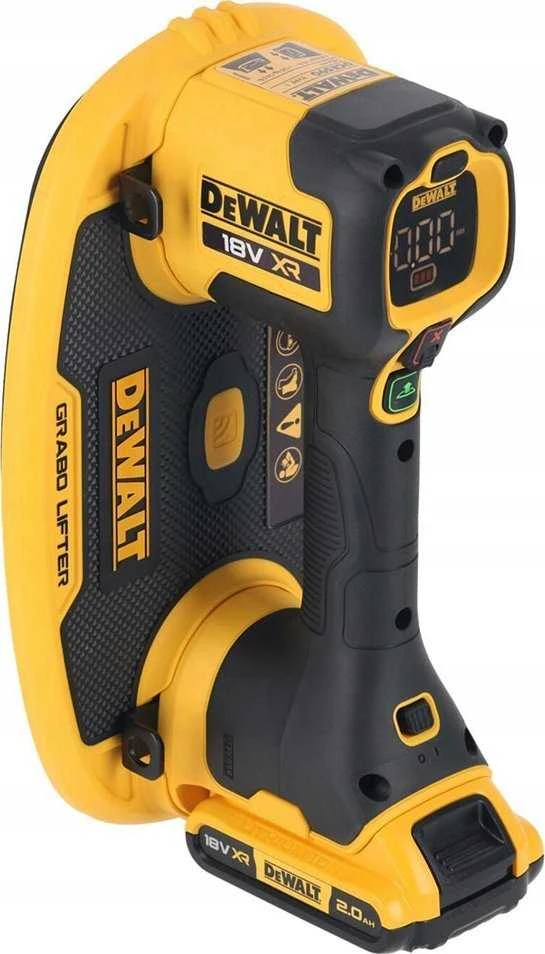 Stiklo laikiklis DeWalt DCE590D1T-QW; 120 kg; 18 V; 1x2,0 Ah akum.