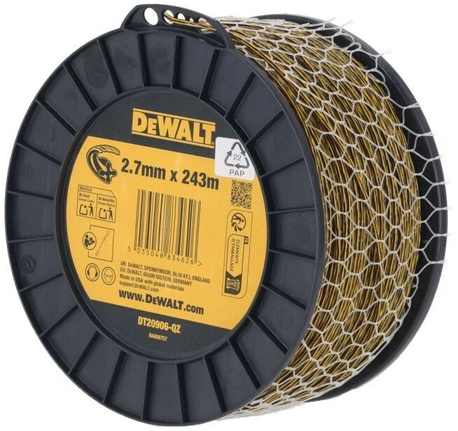„Dewalt“ žoliapjovės valas 2,7 mm x 210 m
