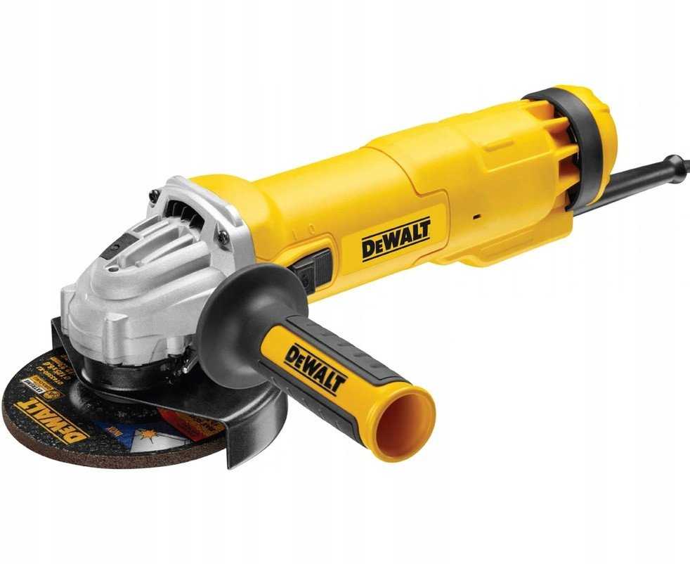 Kampinis šlifuoklis DeWalt DWE 492S + DWE4207