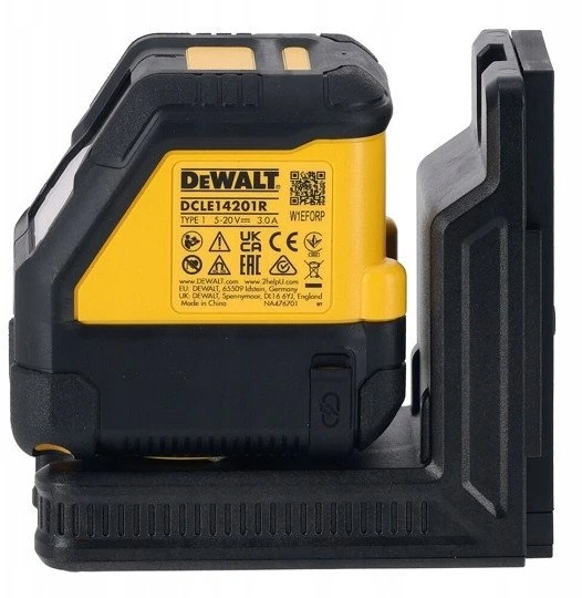 Lazerinis nivelyras su savaiminio išsilyginimo funkcija DeWalt DCLE14201GB-XJ