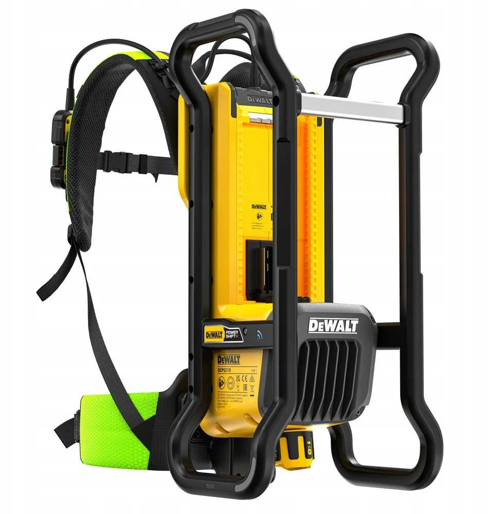 Belaidis kuprinės betoninis vibratorius, POWERSHIFT 554 Wh, 54V, DeWalt [DCPS310N-XJ]
