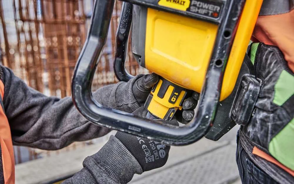 Belaidis kuprinės betoninis vibratorius, POWERSHIFT 554 Wh, 54V, DeWalt [DCPS310N-XJ]