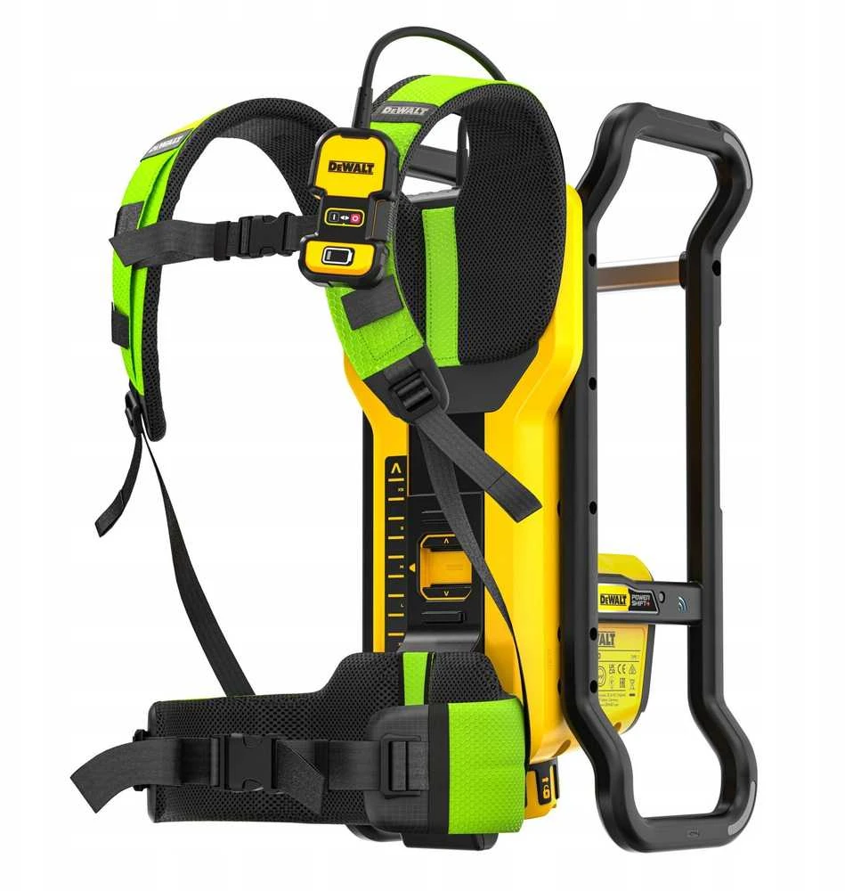 Belaidis kuprinės betoninis vibratorius, POWERSHIFT 554 Wh, 54V, DeWalt [DCPS310N-XJ]
