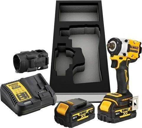 Smūginis veržliasukis DeWalt DCF921P2T-QW; 18 V; 2x5,0 Ah akum.