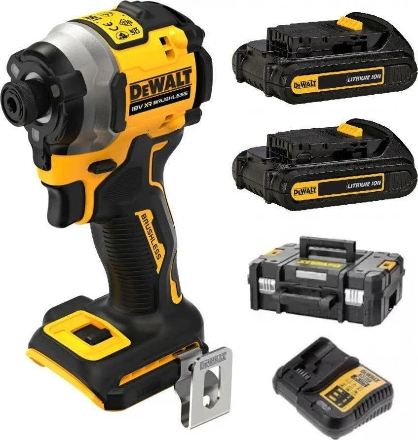 Smūginis suktuvas DeWalt DCF850D2T; 18 V; 2x2,0 Ah akum.