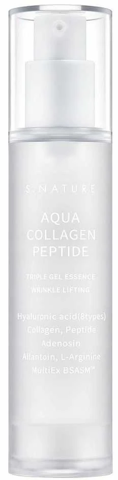 Dewytre S.NATURE_Aqua Collagen Peptide Triple Gel Essence kolageno ir peptidų veido esencija 50ml
