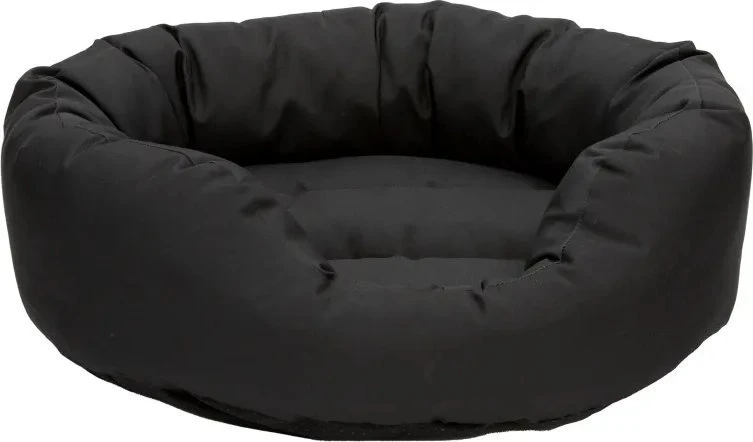 Dexas Paw Love - Dog bed - Oval (Medium 85x70cm) - Juodas