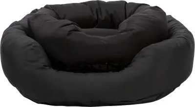 Dexas Paw Love - Hundeseng - Oval (Small) - Sort