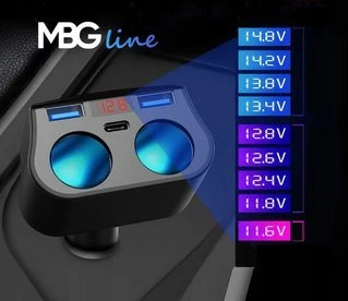 Dexxer MBG Line HC69PD cigarečių degiklio lizdo skirstytuvas