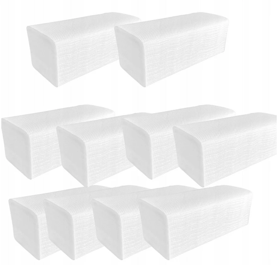 DGA OPTIMA Luna Popieriniai rankšluosčiai sulankstyti V-Fold celiuliozė 1 sluoksnio 25 21 cm - 4000 vnt