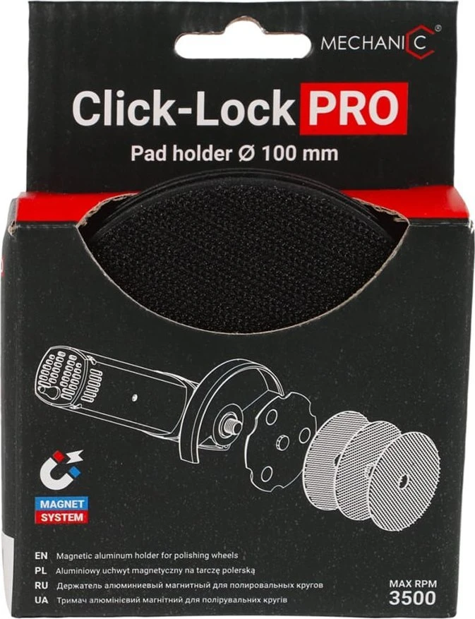 Distar MAGNETINIS POLIRAVIMO PADUKŲ LAIKIKLIS MECHANIC CLICK-LOCK PRO