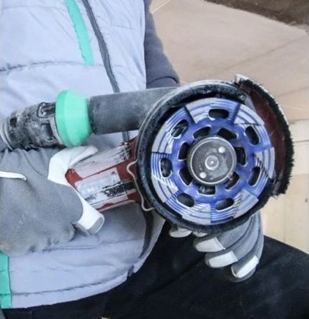 125MM DISTAR RAPTOR Betono šlifavimo diskas