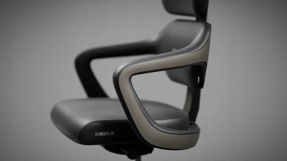 Diablo Chairs Diablo V-Modular Carbon Juodas ergonominė kėdė