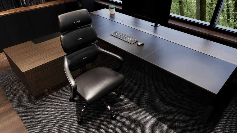 Diablo Chairs Diablo V-Modular Carbon Juodas ergonominė kėdė