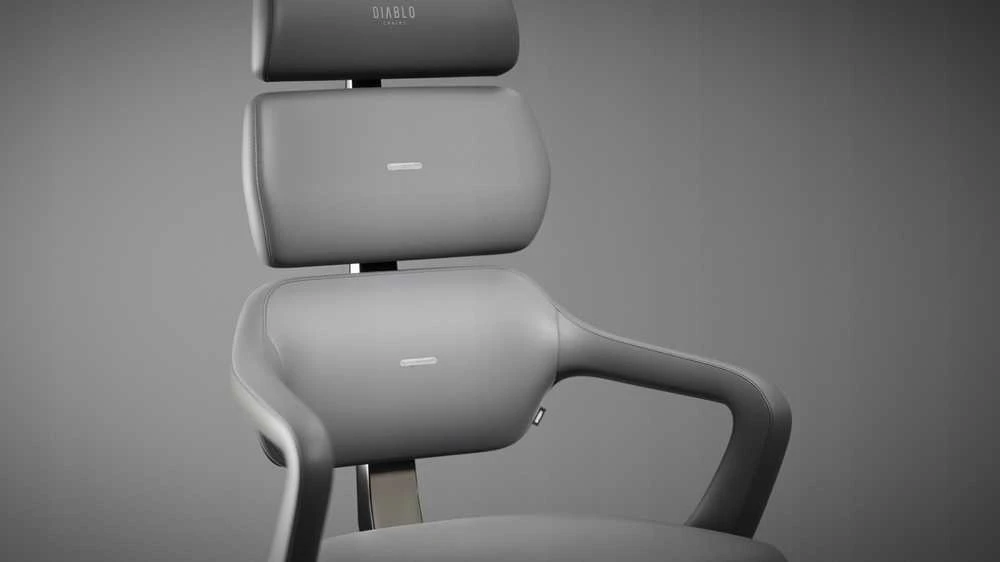 Diablo Chairs Diablo V-Modular Shadow Pilkas ergonominė kėdė