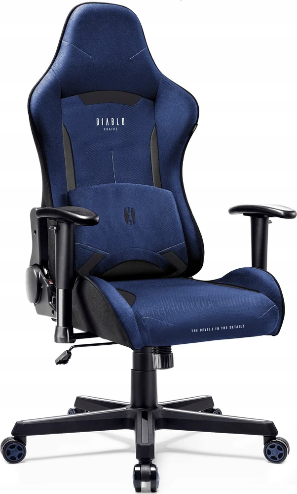 Diablo Chairs Diablo juosmens pagalvė Diablo X-Starter kėdei, tamsiai mėlyna