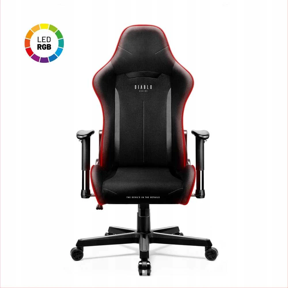 Diablo Chairs Diablo X-ST4RTER LED juoda