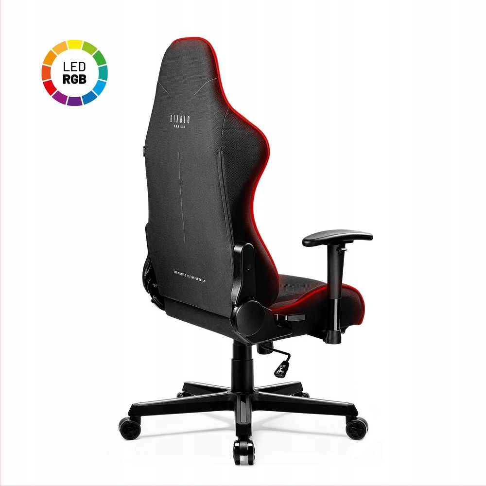 Diablo Chairs Diablo X-ST4RTER LED juoda