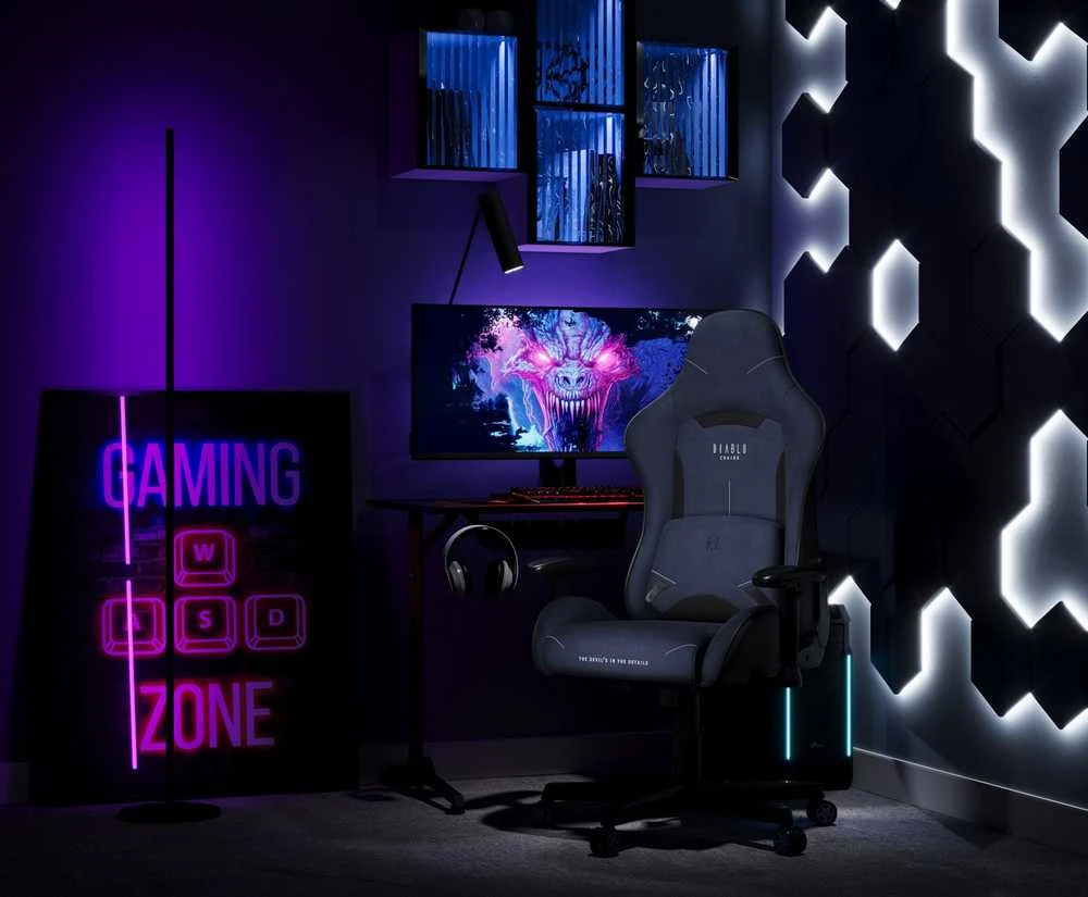 Diablo Chairs Diablo X-Starter Gaming chair Navy mėlynas