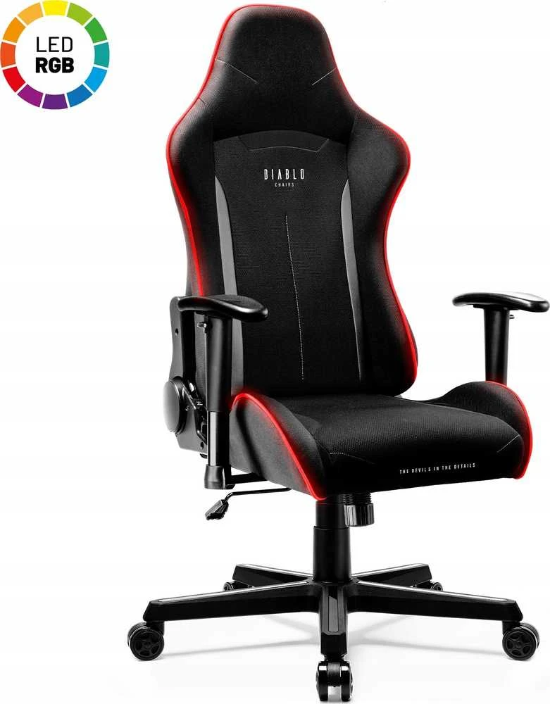 Diablo Chairs Diablo X-ST4RTER LED juoda