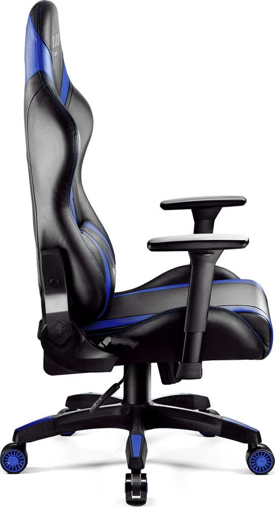 Diablo Chairs Diablo X-Horn 2.0 Normal Size Juodas-Mėlyna ergonominė kėdė