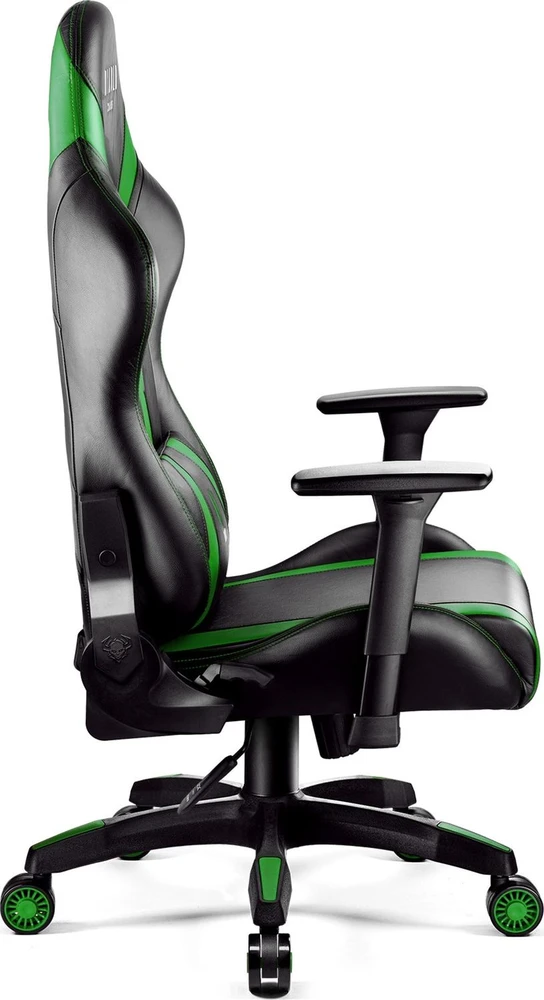 Diablo Chairs Diablo X-Horn 2.0 Normal Size Juodas-Žalias ergonominė kėdė