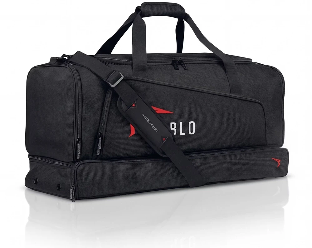Diablo Chairs Sports Bag krepšys juodos spalvos
