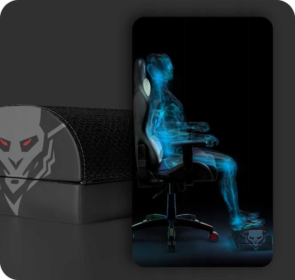 Diablo kojų atrama foteliui Diablo Chairs kojų atrama