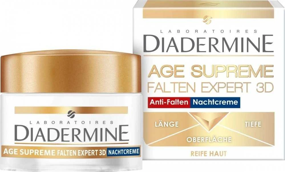 Diadermine Age Supreme Wrinkle Expert 3D Night Kremas Night Skin Kremas