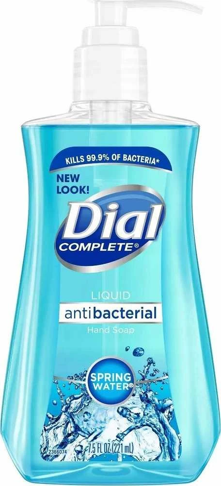 Dial, antibakterinis, Spring Vanduo, skystas muilas rankoms, 221 ml
