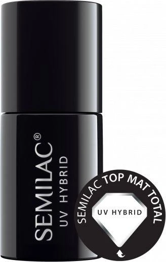 Diamond Cosmetics UV Hybrid Top hibridiniam nagų lakui, matinis efektas 7 ml