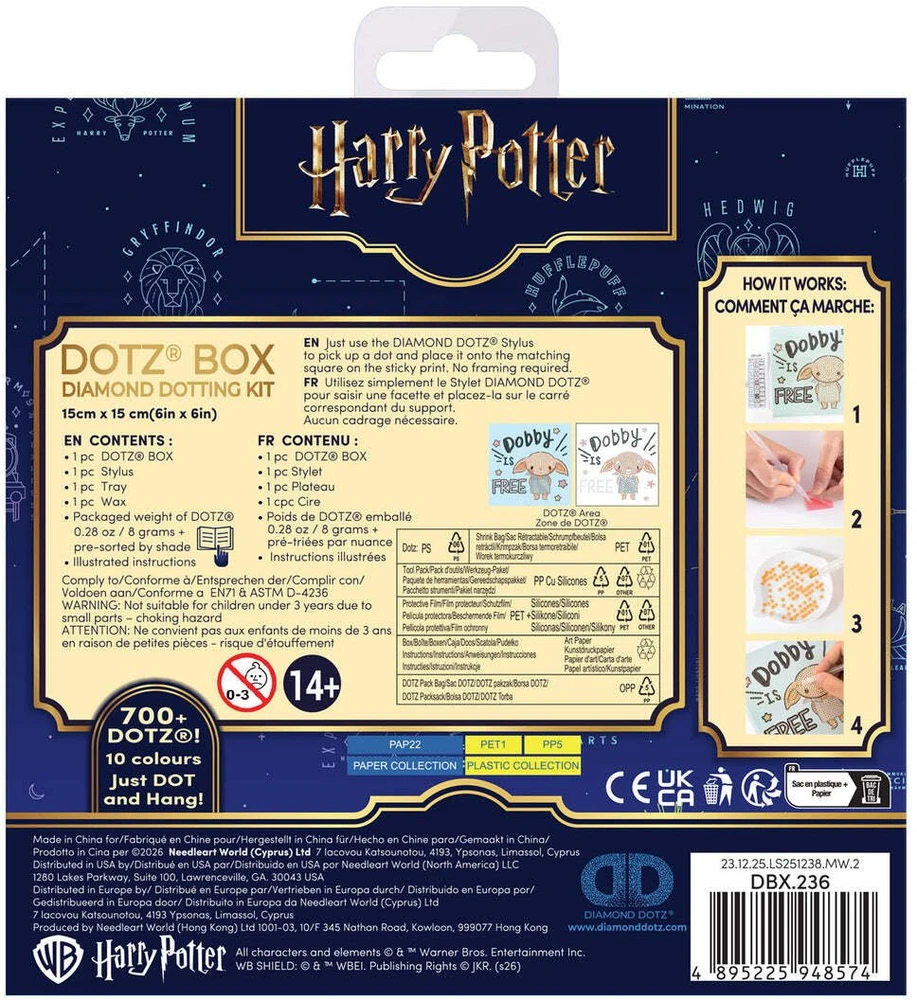 DIAMOND DOTZ Suaugusiems DOBBY™ IS FREE (018-DBX236)