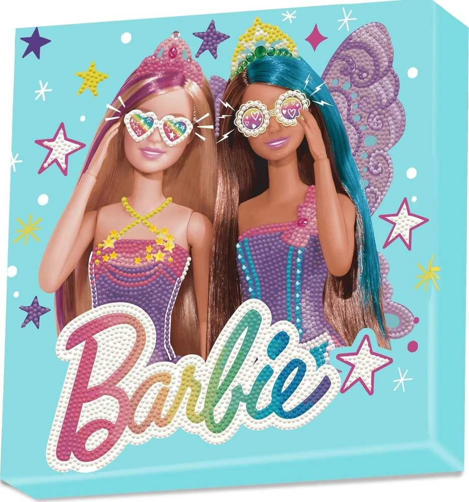 Diamond Dotz DIAMOND DOTS kūrybinis rinkinys piešimas deimantais Barbie Fantasy, 2779 deimantai, DBX.093