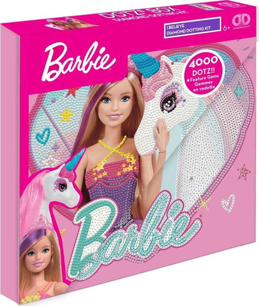Diamond Dotz DIAMOND DOTS kūrybinis rinkinys piešimas deimantais Barbie I Believe, 4000 deimantų, DBX.094