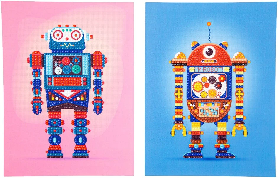 DIAMOND DOTZ DIAMOND DOTZ DOTZ PAGAL SKAIČIŲ ROBOTŲ ŽAIDIMAI