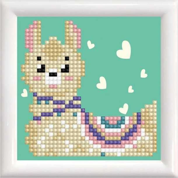 Diamond Dotz Deimantinė mozaika LLAMA HEART 9x9