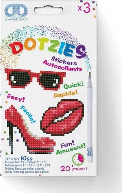 Dante *****Diamond Dotz kiss-3pak nakl 018-DTZ12021