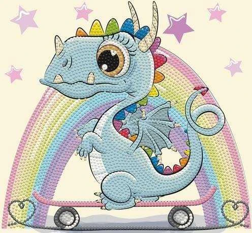 Dante *****Diamond Dotz dragon skate 32177