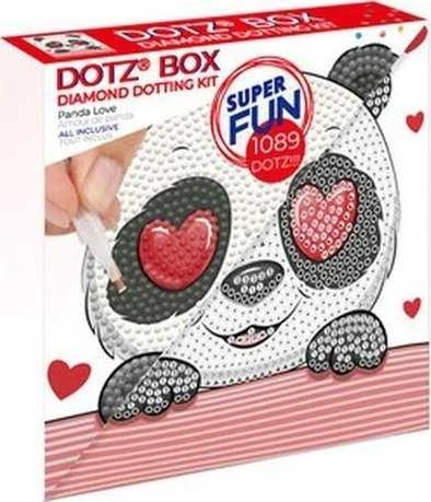 DIAMOND DOTZ PANDA LOVE DOTZ BOX