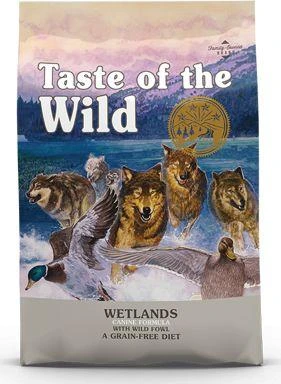 Taste of the Wild Laukinių šunų pelkių skonis 12,2kg