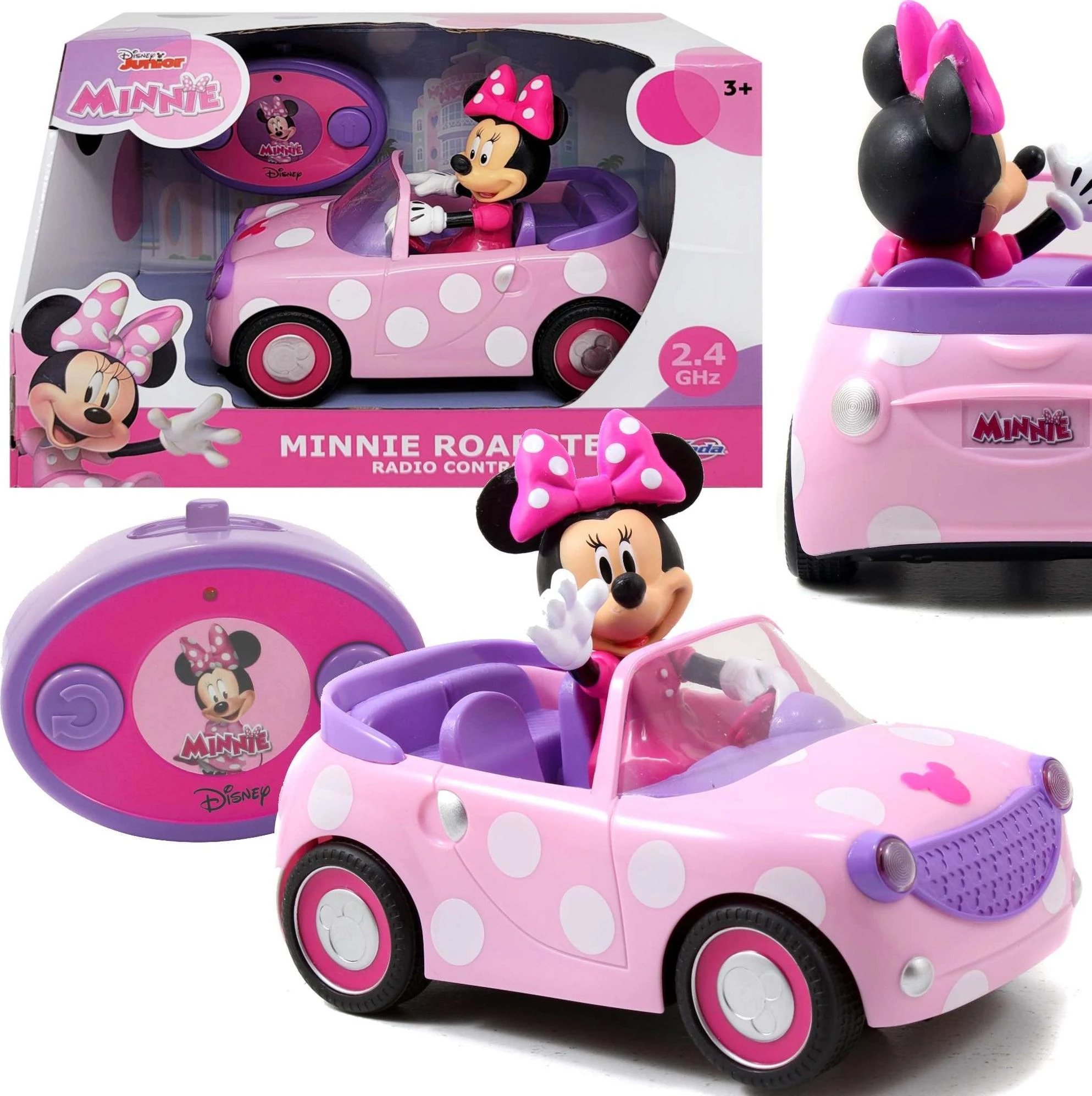 Minnie Mouse Dickie Auto per radiją Minnie Roadster JADA Dickie