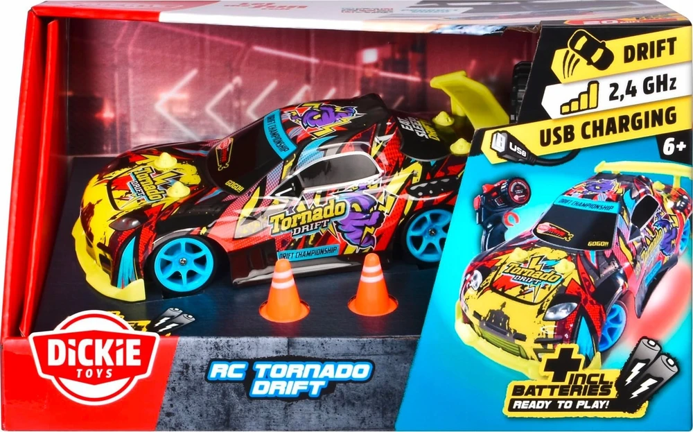 Dickie Dickie RC Tornado Drift, RTR 2,4 GHz 201104007