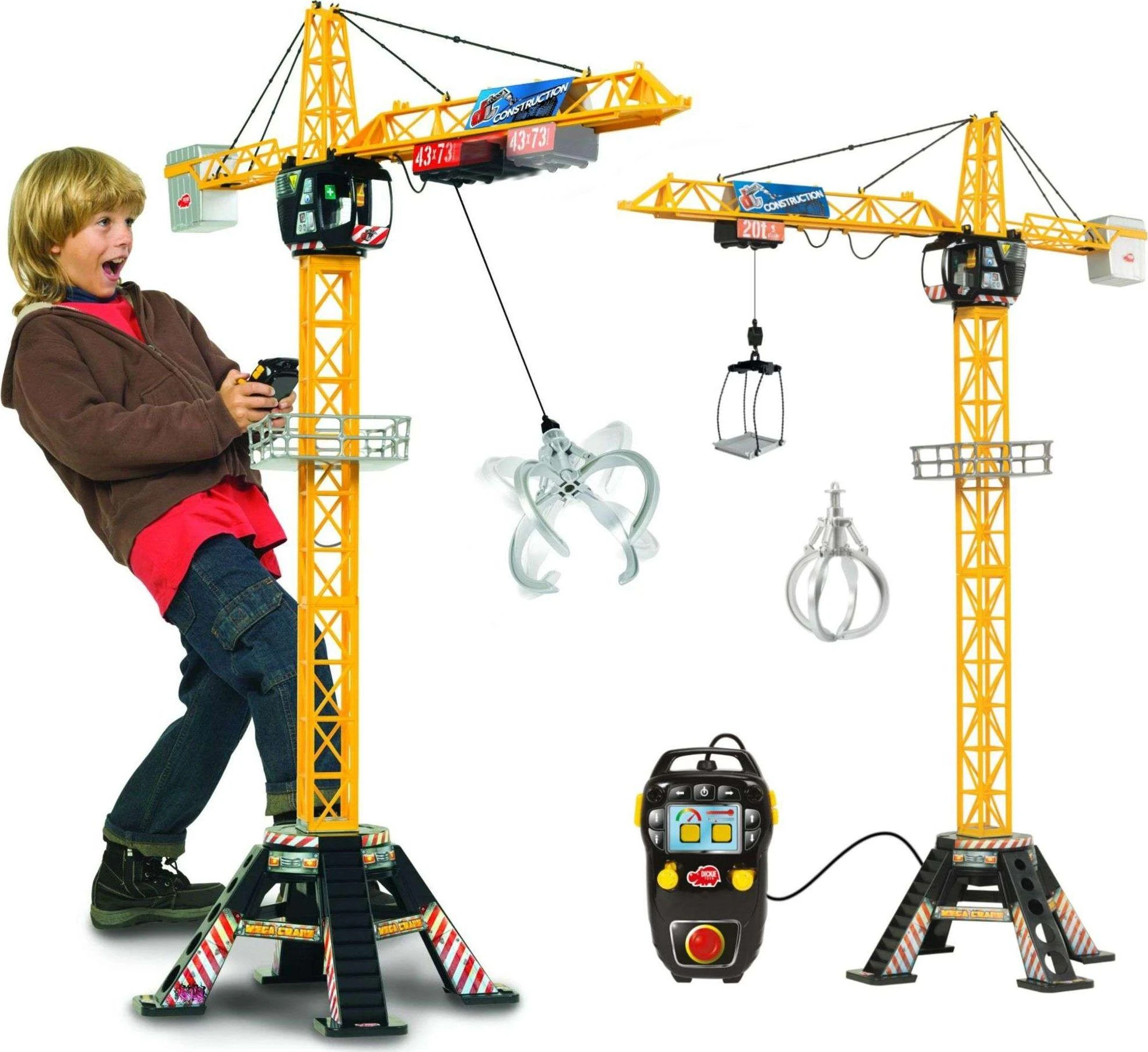 Dickie Mega kranas, 120 cm