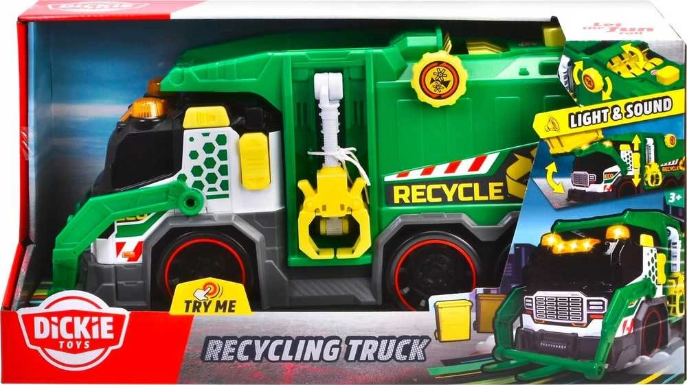 Vaikiška šiukšliavežė Dickie toys, 39 cm