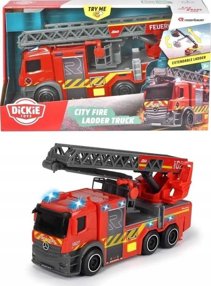 SIMBA Dickie SOS ugniagesių brigada Rosenbauer 23cm 371-4023