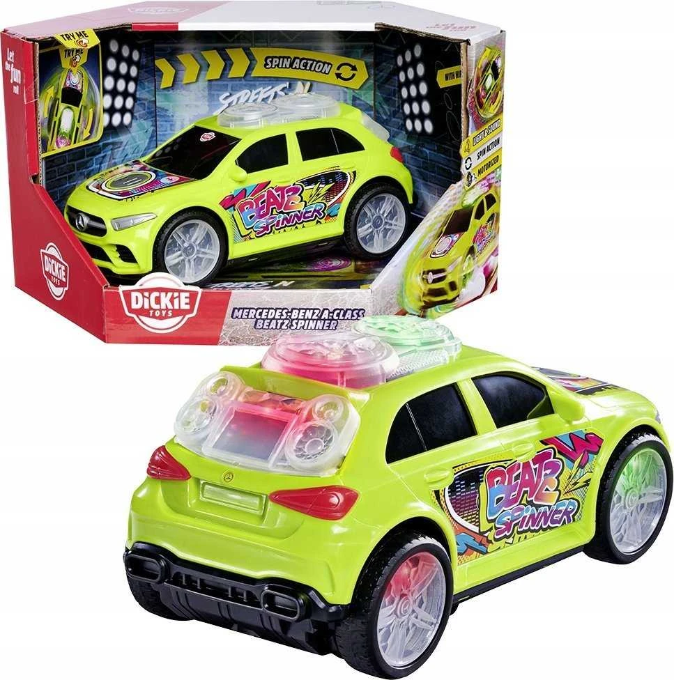 Dickie Streets'n Beatz Mercedes-Benz šviesos/garso interaktyvus muzikinis automobilis