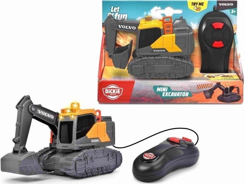 Dickie Volvo RC Ekskavatorius nuotoliniu būdu kontroliuojamas 14 cm